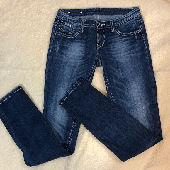 Express Denim - Rerock for Express distressed skinny jean